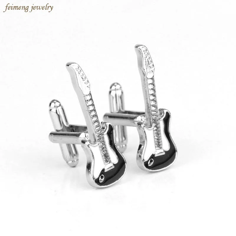 Музыкальные инстру мужские ts скрипки запонки гитарные украшения ювелирные
