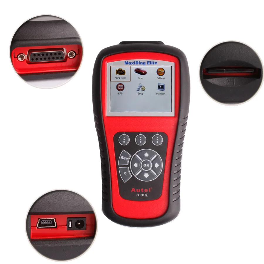 100% оригинальный Autel MD703 Maxidiag Elite все Системы (ENG антиблокировочная система