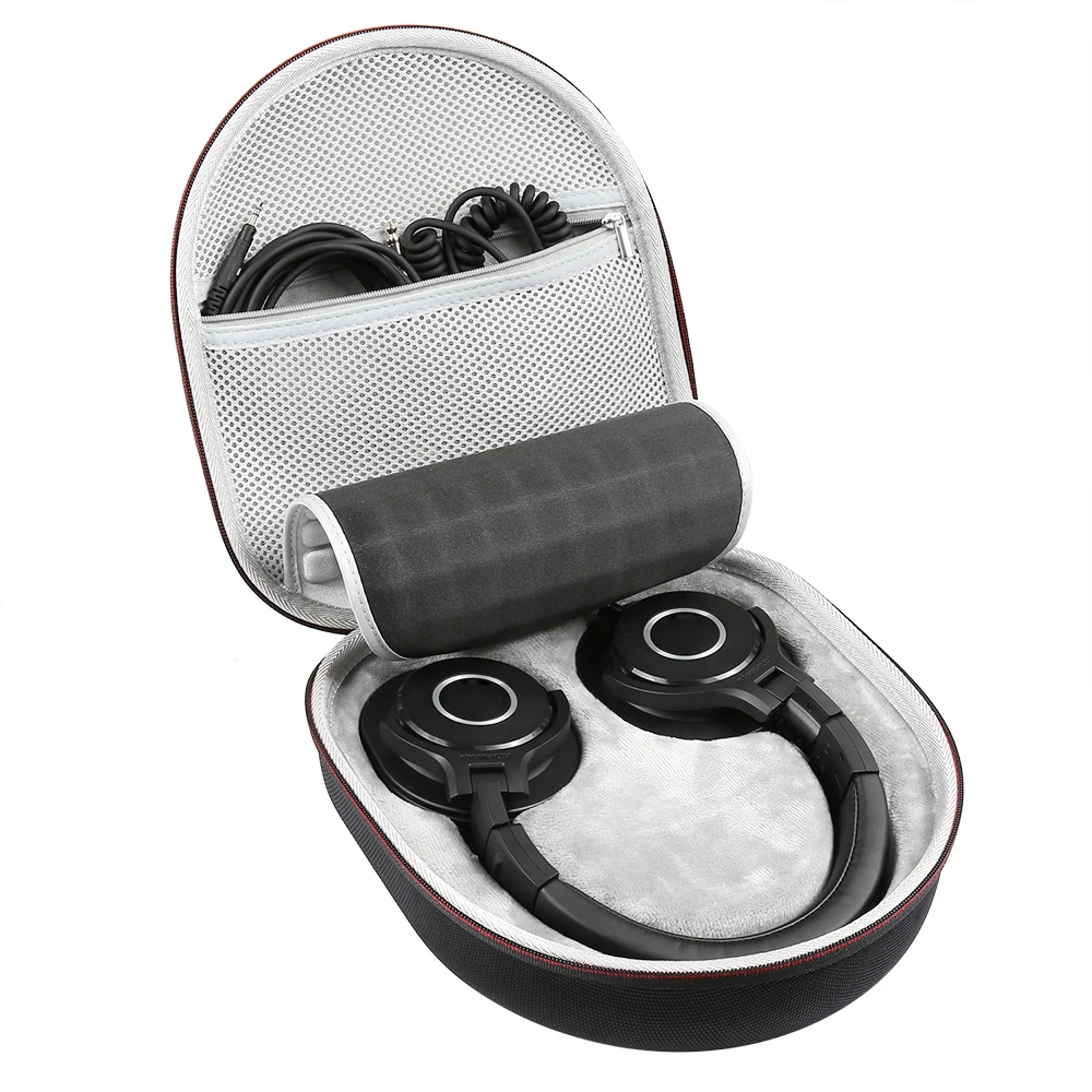Носить Беспроводной Bluetooth чехол Жесткий сумка для наушников Audio Technica ATH M50X M40X M50S M20X