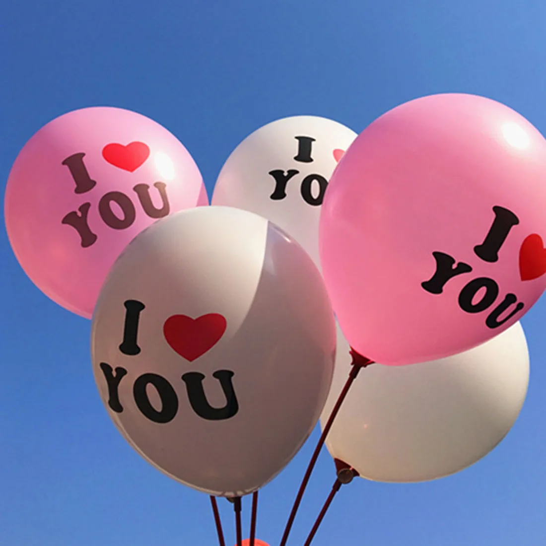 Хит продаж! 12-дюймовый латексный воздушный шар с жемчугом я люблю тебя