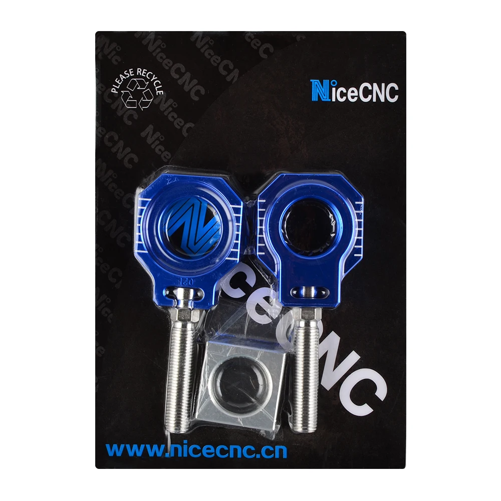Motorcycle CNC Rear Axle Blocks Chain Adjuster For KTM 125 200 250 300 350 450 SX SXF XC XCF 2013-2019 Husqvarna TC FC FX TX | Автомобили