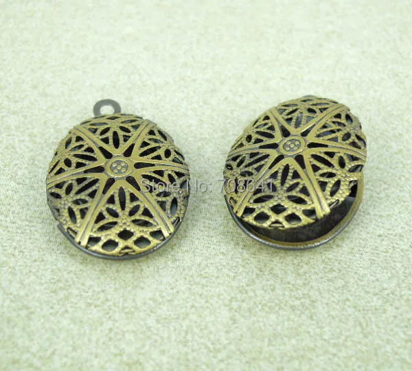 23x15 мм винтажная фоторамка из искусственной меди|diy findings|antique bronzecharm findings |