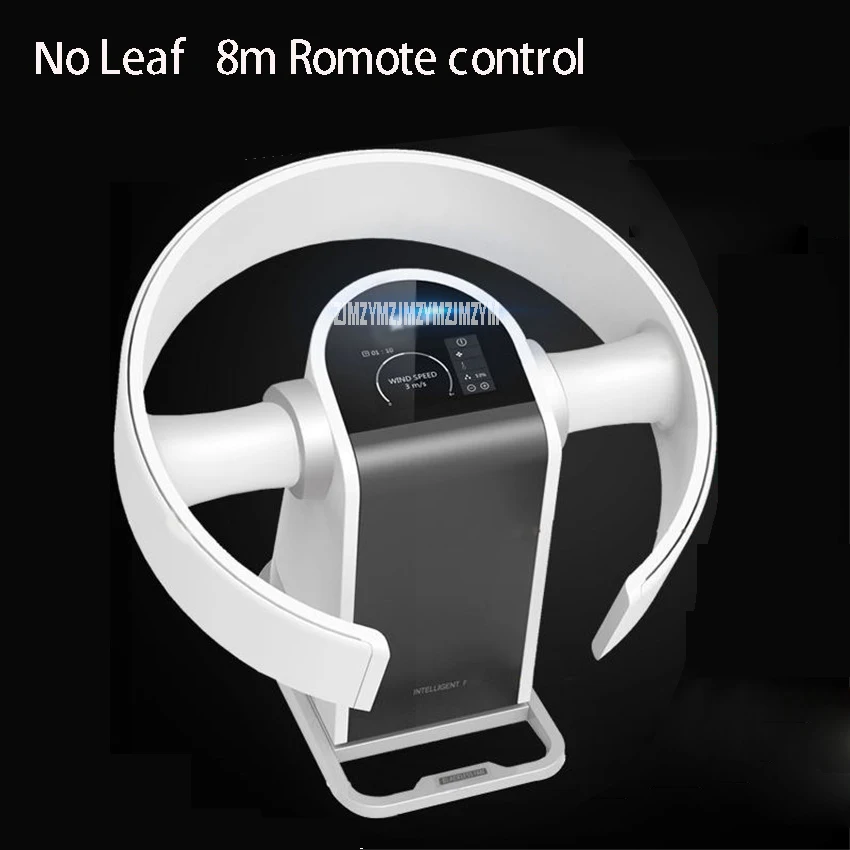 MNS-05 Mini Air Fan Portable Remote Control Rotatable Time Set Air Cooler Cooling Desktop Fan Ultra Silent No Leaf Safe For Baby