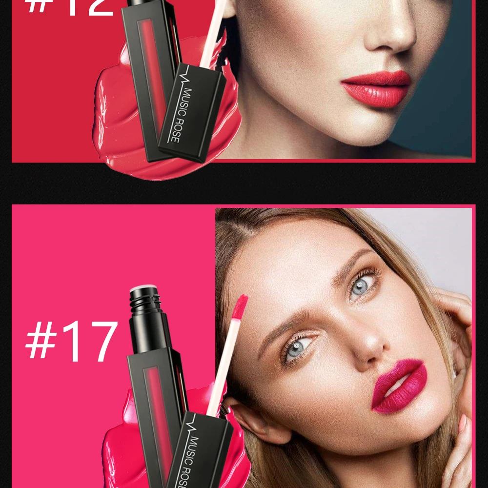 BearPaw корейский женский макияж стойкий блеск для губ Lipquid тинт для губ матовый красивый подарок для девочки красота матовый блеск для губ