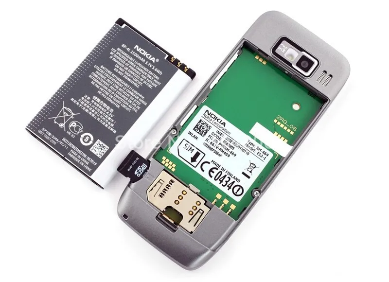 E52 Nokia E52 Bluetooth WIFI GPS 3G мобильный телефон восстановленный с и Арабский Русский клавиатура мобильный телефон