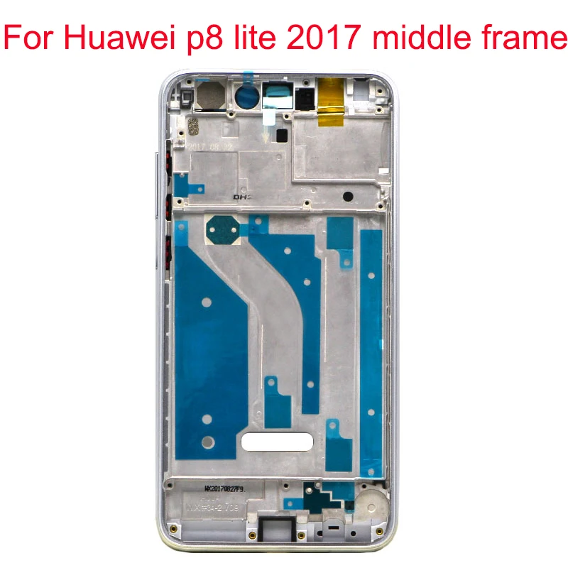 JPFix для Huawei P8 Lite 2017 передняя рамка средняя Корпус задняя крышка Замена|Корпусы и