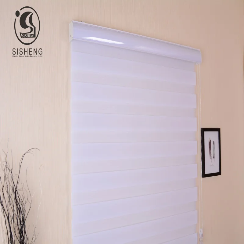 Домашнее затенение светильник декоративные светофильтрующие полосатые жалюзи |