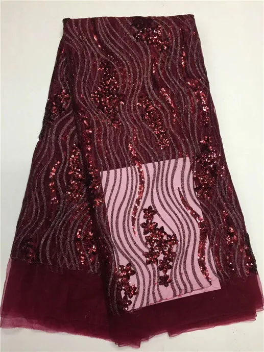 Черные последние Африканские кружева 2018 свадебные кружевные ткани с блестками