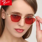 Psacss Modis винтажные Квадратные Солнцезащитные очки для женщин и мужчин маленькие очки в оправе солнцезащитные очки многоцветные брендовые дизайнерские солнцезащитные очки женские Mlae оттенки