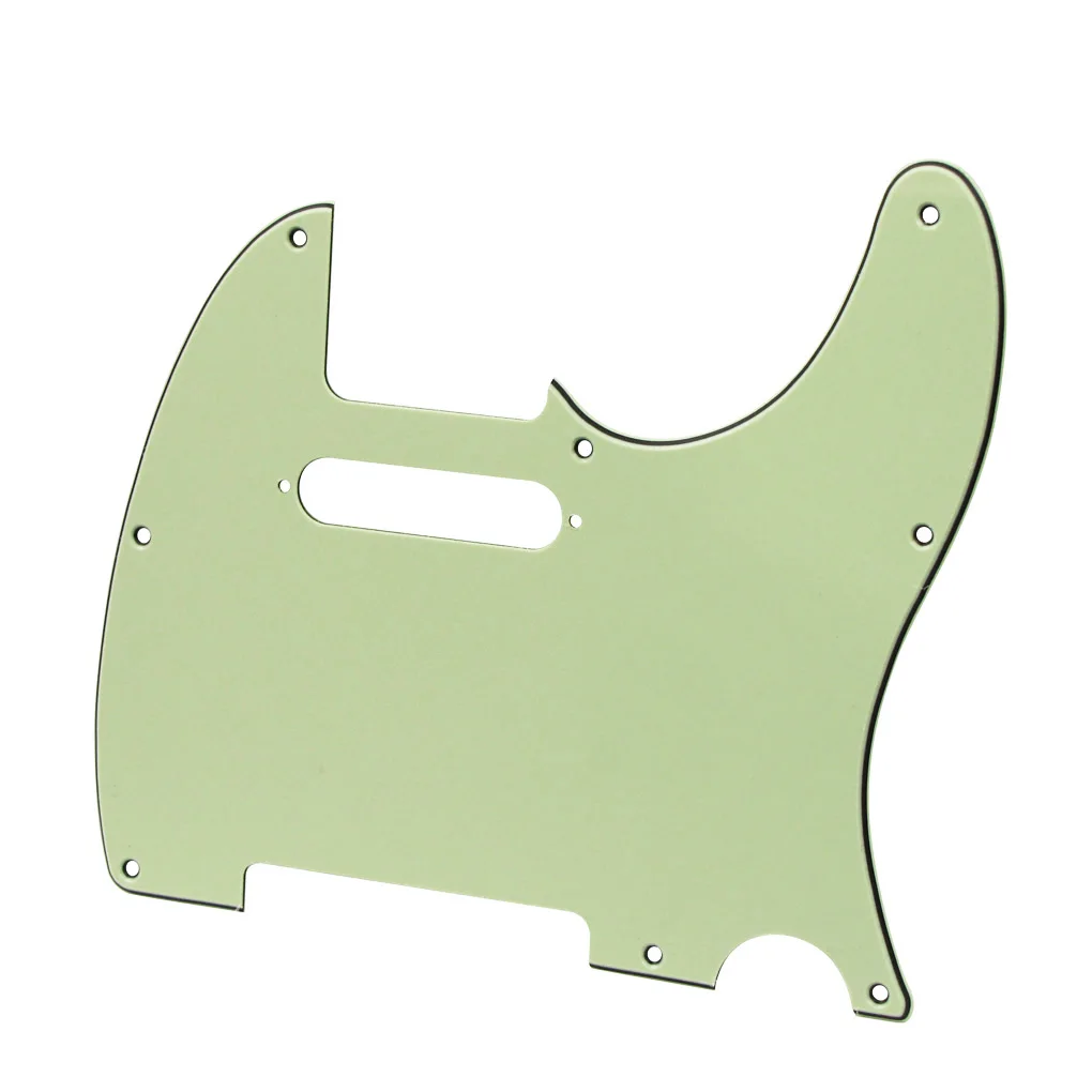 FLEOR 3Ply мятно-зеленый TL гитарный щиток и винты для американских/мексиканских