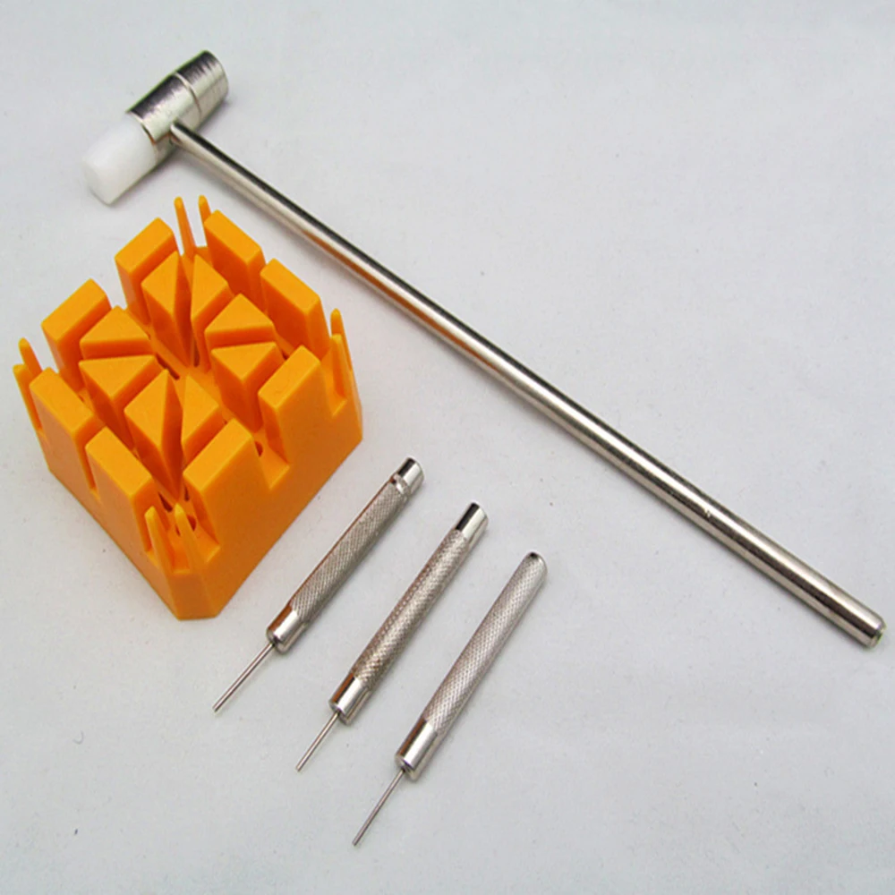 Набор инструментов для ремонта часов 5 шт. инструмент удаления Молоток