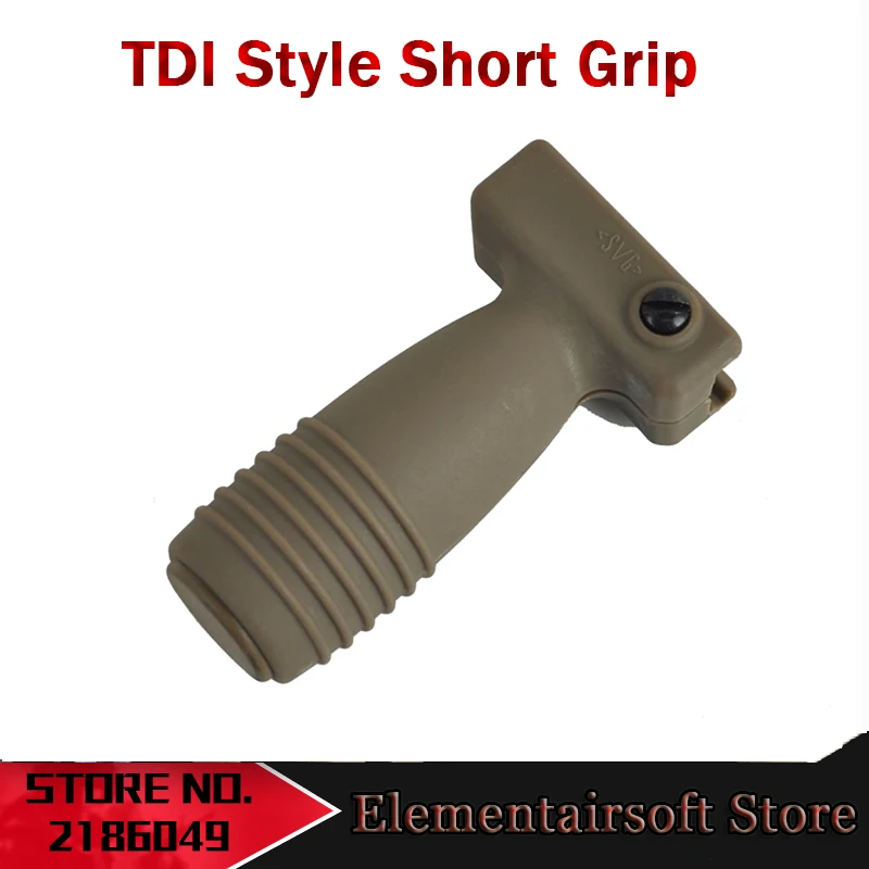 Element Airsoft тактическая пластиковая велосипедная ручка крышки рукоятки TDI стиль короткая рукоятка для рельса темная земля OT0404
