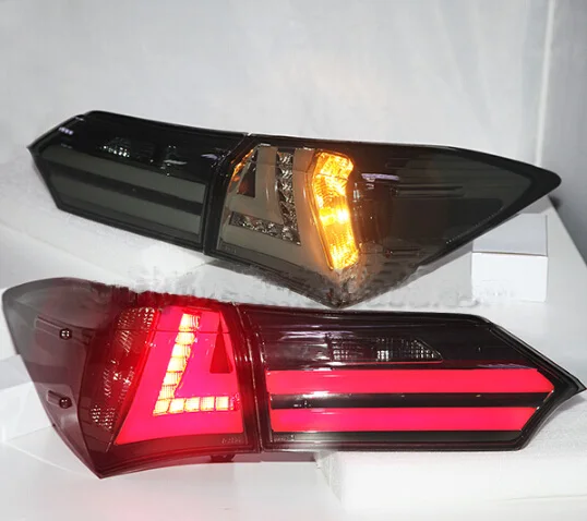 Видео дисплей Автомобильный Стайлинг для Corolla фары altis светодиодный DRL hid лампы Биксеноновые линзы hi lo луч парковка противотуманные фары