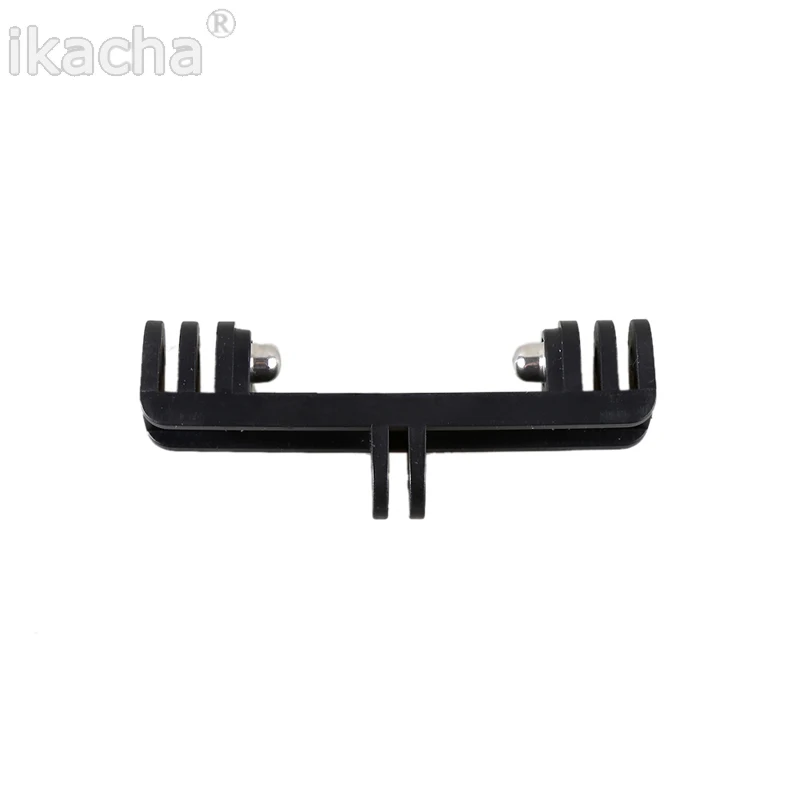

New Double Bracket Bridge Connector Adapter Monopod Tripod For Gopro Hero 6 For Xiaomi Yi 4k Camera Accessories