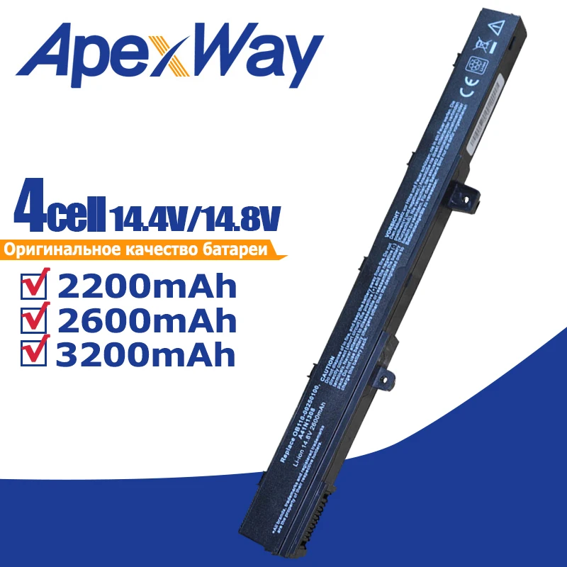 Аккумулятор для ноутбука a31n1319 14 8 в 4 ячейки 0B110 00250100 A41N1308 Asus X451 X551 X451C X451CA X551C