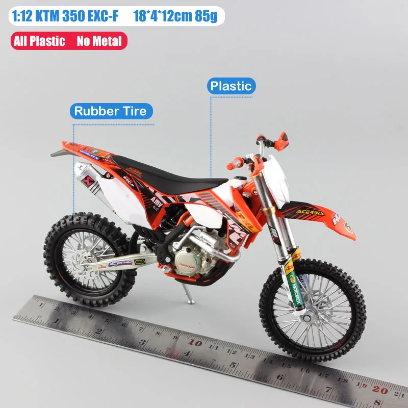 1 12 масштаб Automaxx мини KTM 350 EXC-F AMV DHL модель мотоцикла литья под давлением модель мотокросса эндуро мотор dirt bike игрушки автомобиль Детский - Цвет: KTM 350 EXC DHL