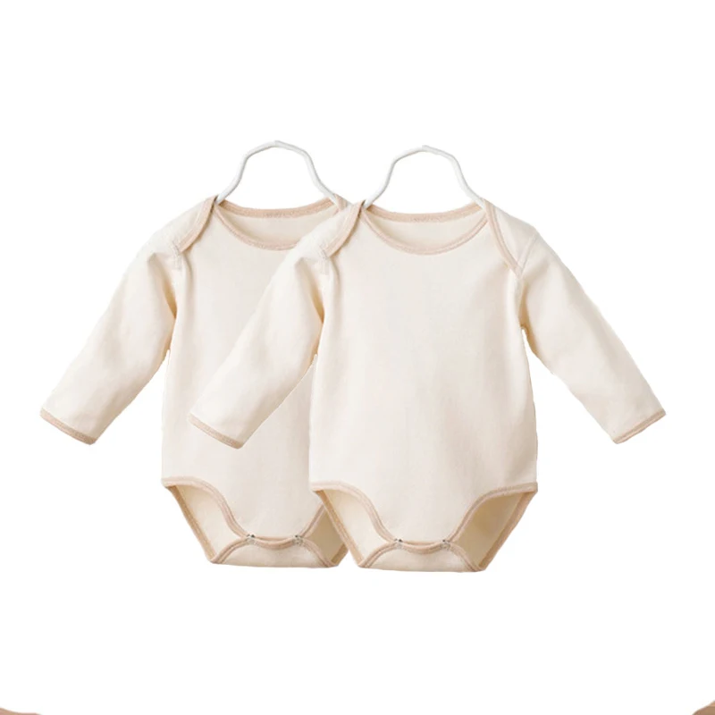 2 pcs Y032 Новогодние товары для Комбинезоны для малышек органический хлопок новорожденного комбинезон 0-12 м детская одежда для мальчиков и девочек комбинезон детская одежда комбинезон детский одежда для новорожденных пижама - Цвет: 2 pcs Y032