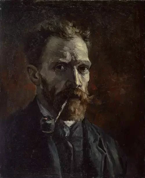 1886 Автопортрет музей Винсента Ван Гога художественная картина маслом