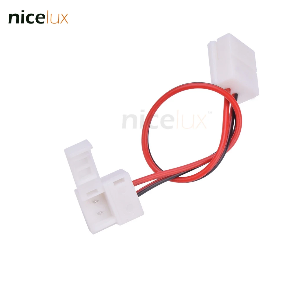 5 шт. 2 контактный разъем для 8 мм SMD Одноцветный водонепроницаемый IP65/54 3014 3528