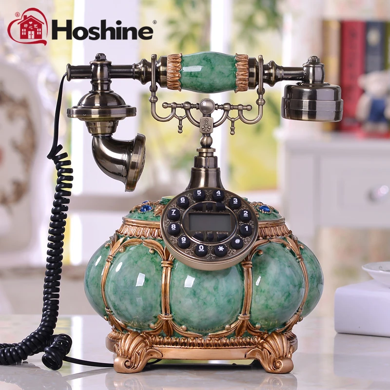 

Hoshine новый дом винтажный телефон антиго Новинка проводной телефон фиксация декоративный телефон SIM карта беспроводной