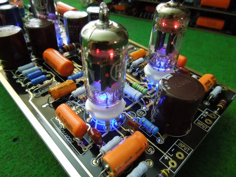 Hi End M7 вакуумная трубка Phono Riaa LP поворотный усилитель Fi стерео Marantz 7 сборная плата