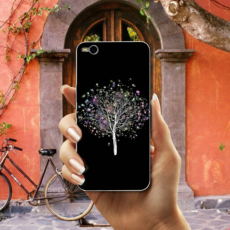 Мягкий чехол для телефона HTC Desire 530 630 626 628 816 820 One A9 E9 M7 M8 M9 M10 Plus U11 Лес Снег зонтик