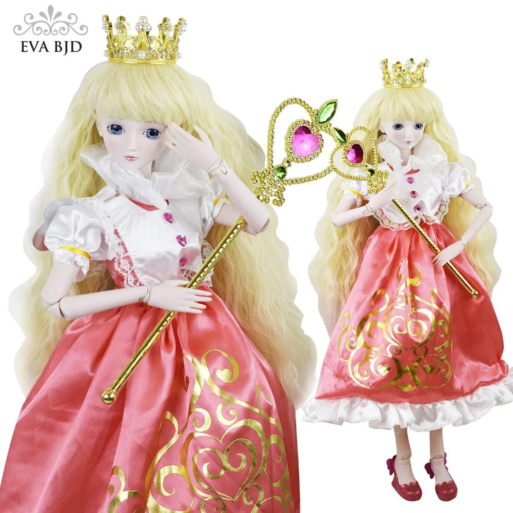 22 &quot56 см любовь ангел BJD кукла 1/3 SD куклы дюйма 19 шарнирная + Fulll набор макияж