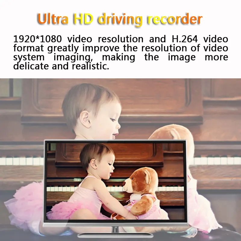 Камера наблюдения за парковкой ночного видения HD 1080 P wifi видеорегистратор