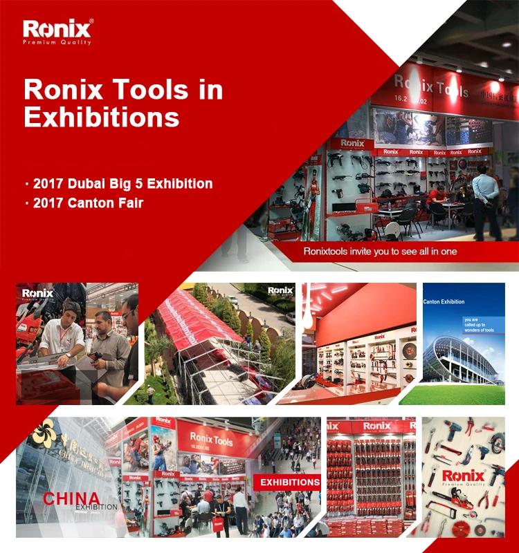 Ronix ferramientas Дрель Инструменты электрическая дрель 6,5 мм 400 Вт Модель 2107