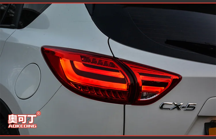AKD Тюнинг автомобилей задние фонари для Mazda CX-5 CX5 задние фонари светодиодный DRL ходовые огни Противотуманные фары с ангельскими глазками задние габаритные огни