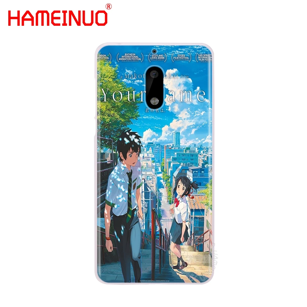 HAMEINUO ваше имя аниме Coque крышка чехол для телефона Nokia 9 8 7 6 5 3 Lumia 640 640XL | Мобильные