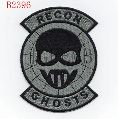 B2396 NSWDG DEVGRU Seal Team 6 Ghosts Recon morale тактический военный вышитый патч - Цвет: B2396