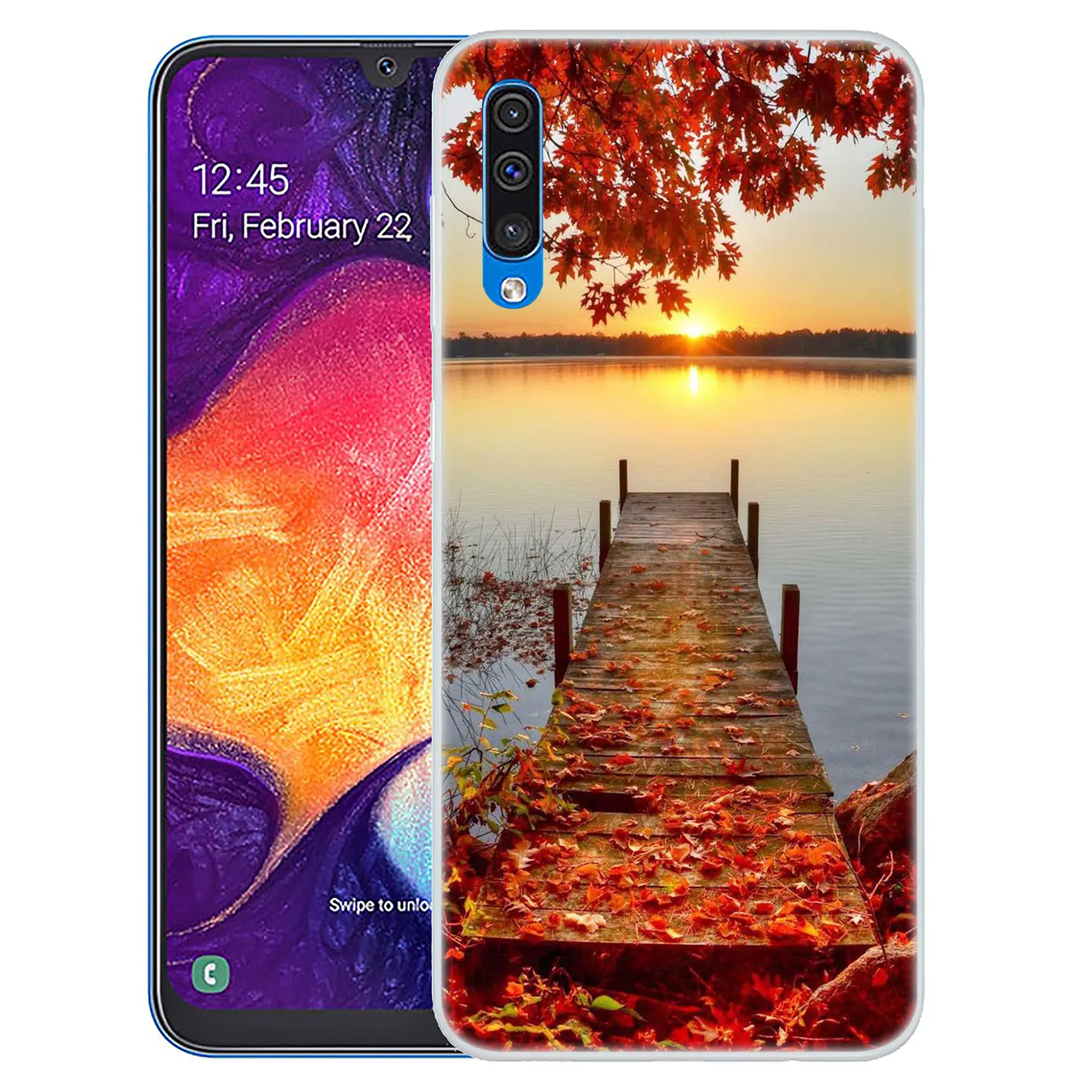 9 Lavaza осень кленовые листья декорации жесткий чехол для телефона для samsung Galaxy A10 A20 A30 A40 A50 A60 A70 M10 M20 M30 M40 A20e - Цвет: 9