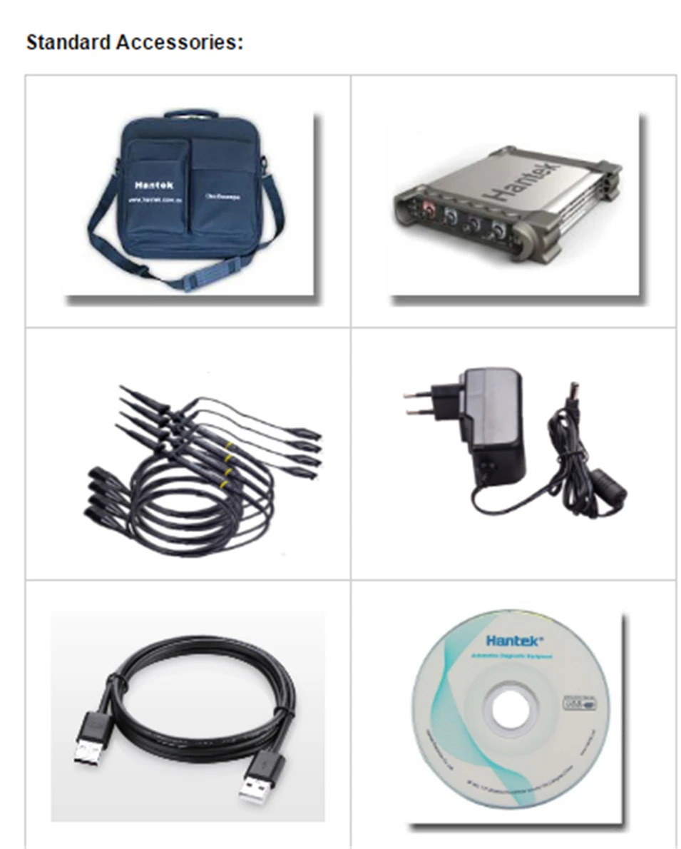 Hantek DSO3104 DSO3204 DSO3104A DSO3204A Osciloscopio USB 100 200 МГц 4 Каналы цифровой мультиметр осциллограф