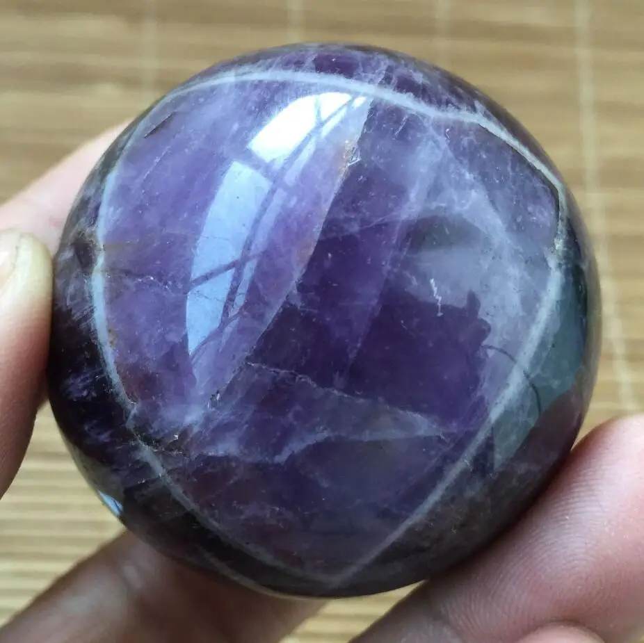 Натуральный красивый фантазия аметист кварц кристалл шар сферы|Камни| |