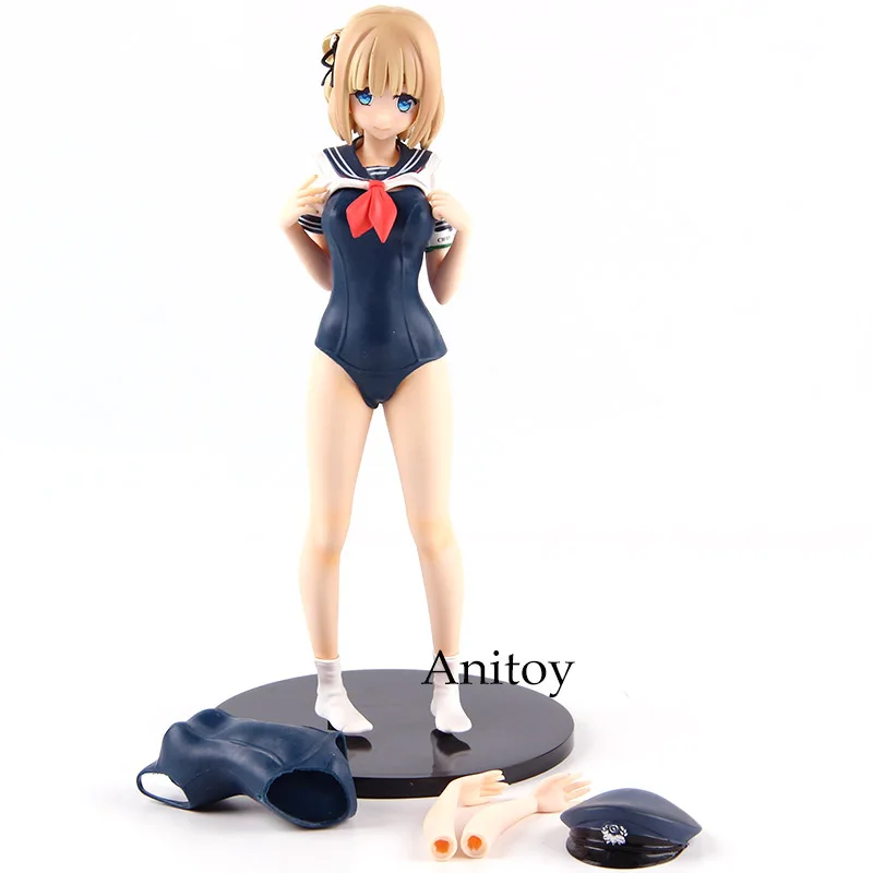 A in bag Купальник Q-six Maitetsu Paulette Hinai Ver. 1/6 Масштаб Окрашенные Фигурки ПВХ игрушки Фигурки Коллекционная модель игрушки - Цвет: A in bag