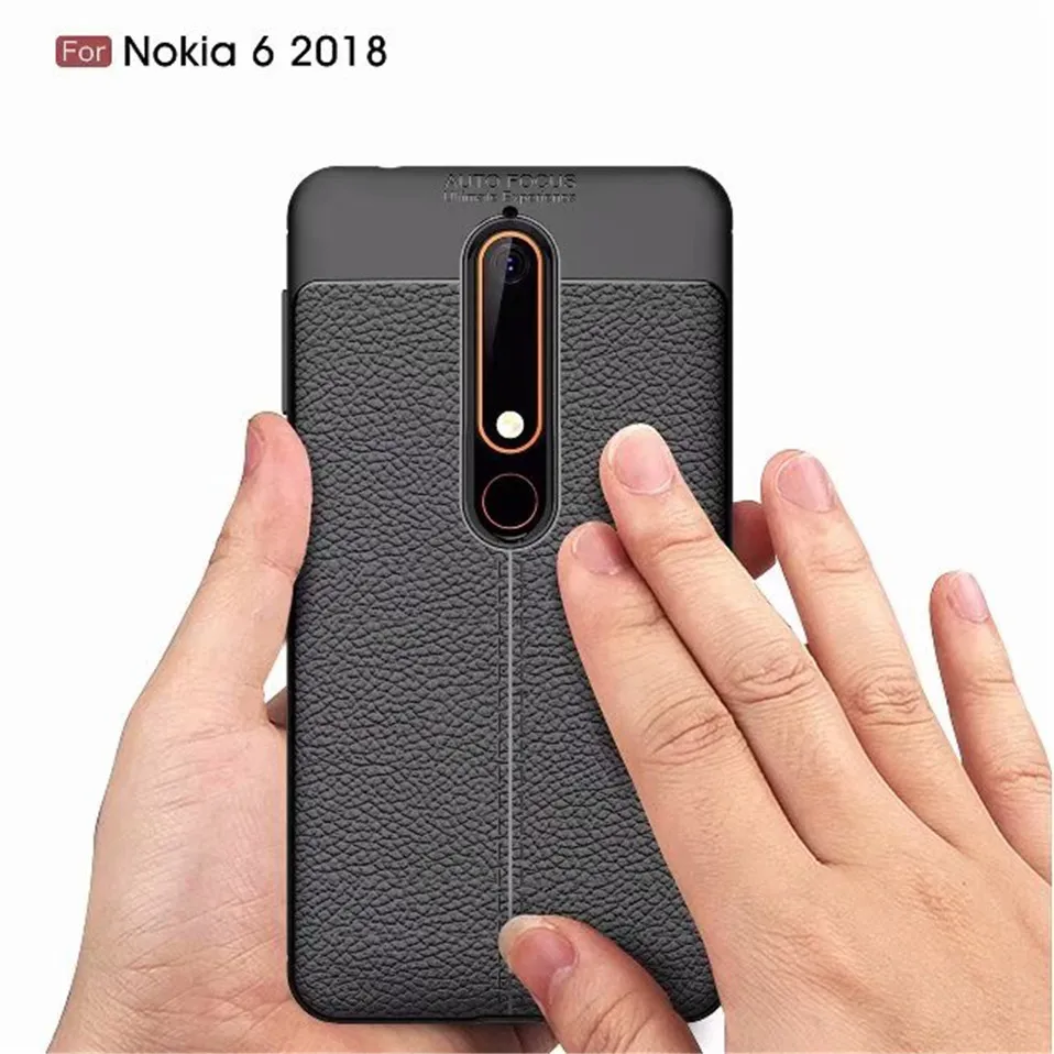 Кожа Телефон Чехлы для Nokia 8 7 плюс 6 2018 крышка Анти-стойкие Вернуться ТПУ чехлы 1 2 3 5