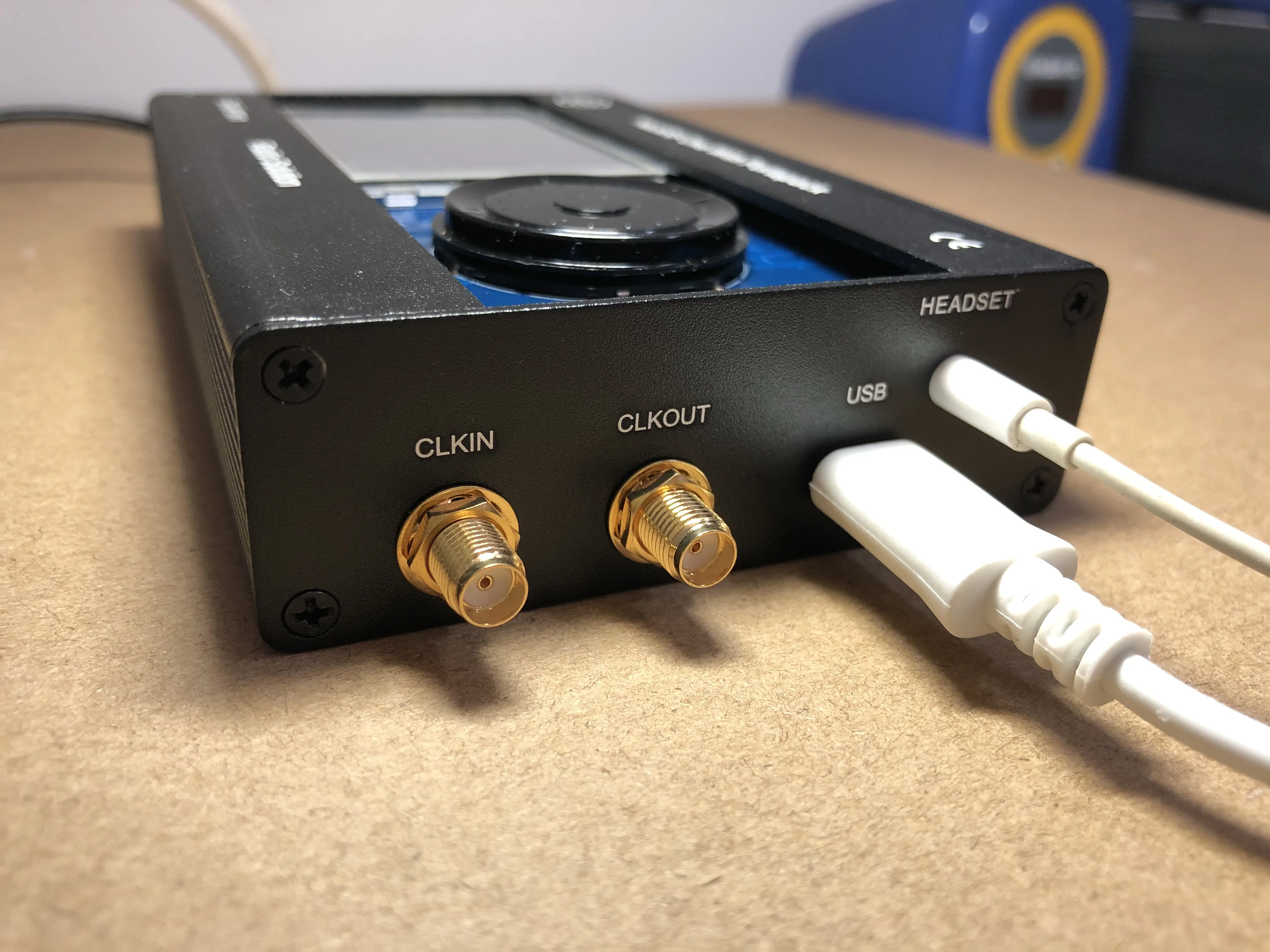 HAVOC firmware PORTAPACK with 0.5ppm TCXO clock metal case FOR HACKRF ONE SDR Software Defined radio Offline GPS simulator |