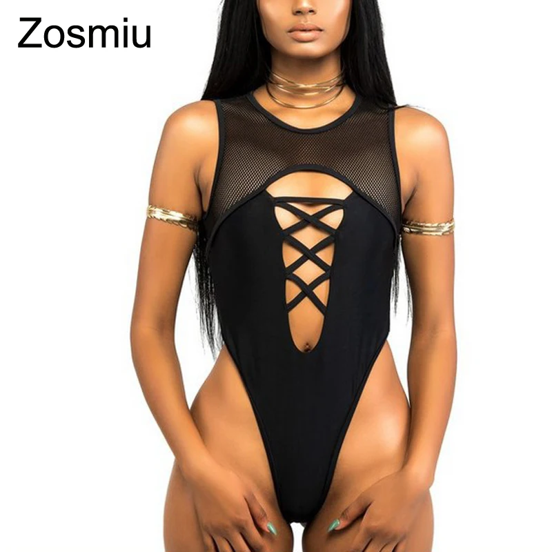 Zosmiu 2018 Sexy Hollow Patchwork Swim One Piece Suit Backless Zipper Open Swimsuits Summer Holiday Swimiwear Monokini Wholesale | Спорт и