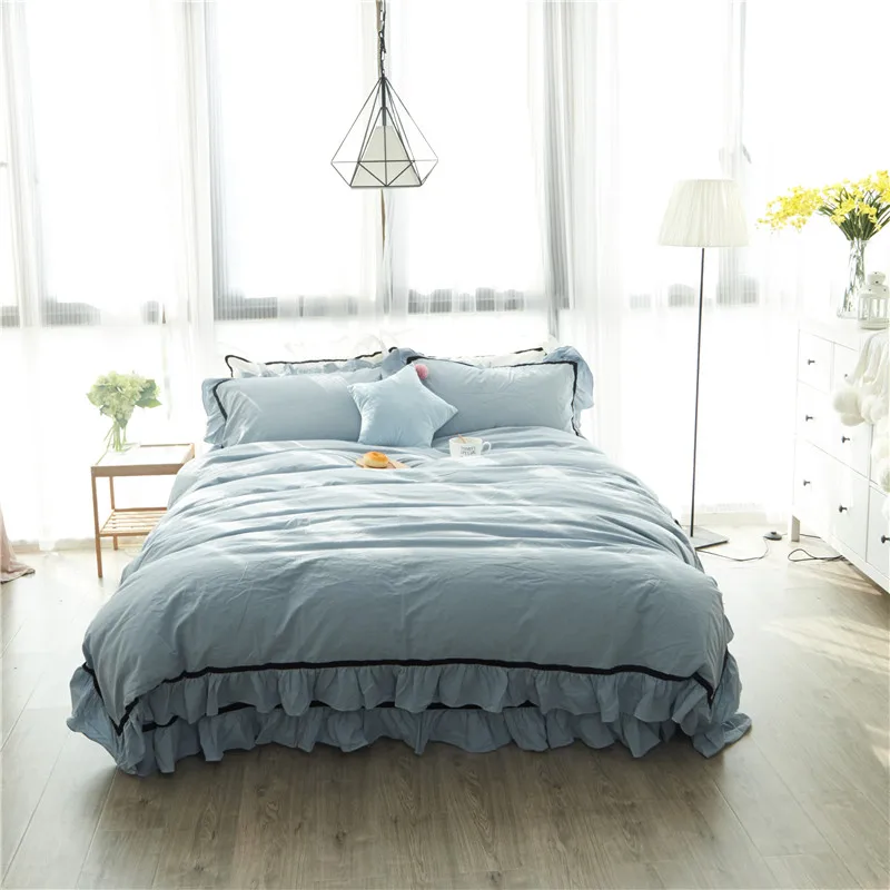 100% хлопок 4 шт. Полный/Королевский размер