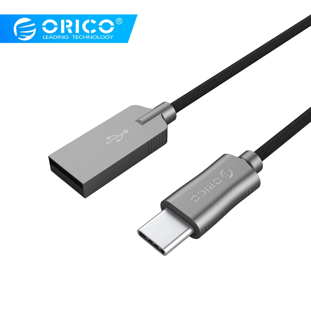 ORICO HCU usb type C кабель 3 фута 100 см 2,4 A кабель для быстрой зарядки для huawei