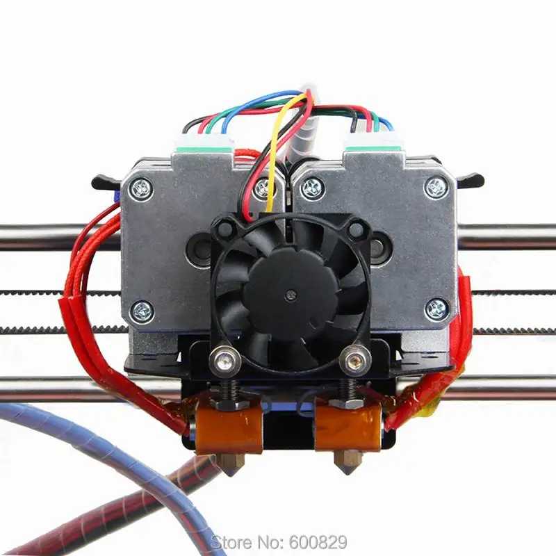 3D принтеры DIY Kit I3 Pro C двойной экструдеры Насадки двух Цвета принт GT2560 плата ЖК