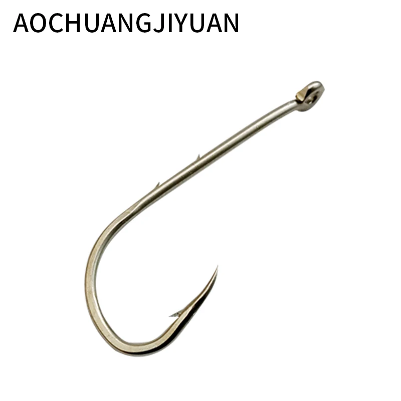 Рыболовный крючок из нержавеющей стали 100 шт.|hook long|treble hooksfishing hook |
