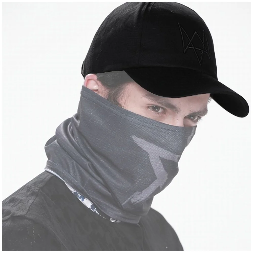 Маска часы шапка для собак косплей 2 Marcus Aiden Pearce holoway бейсбольная игра шляпа костюм