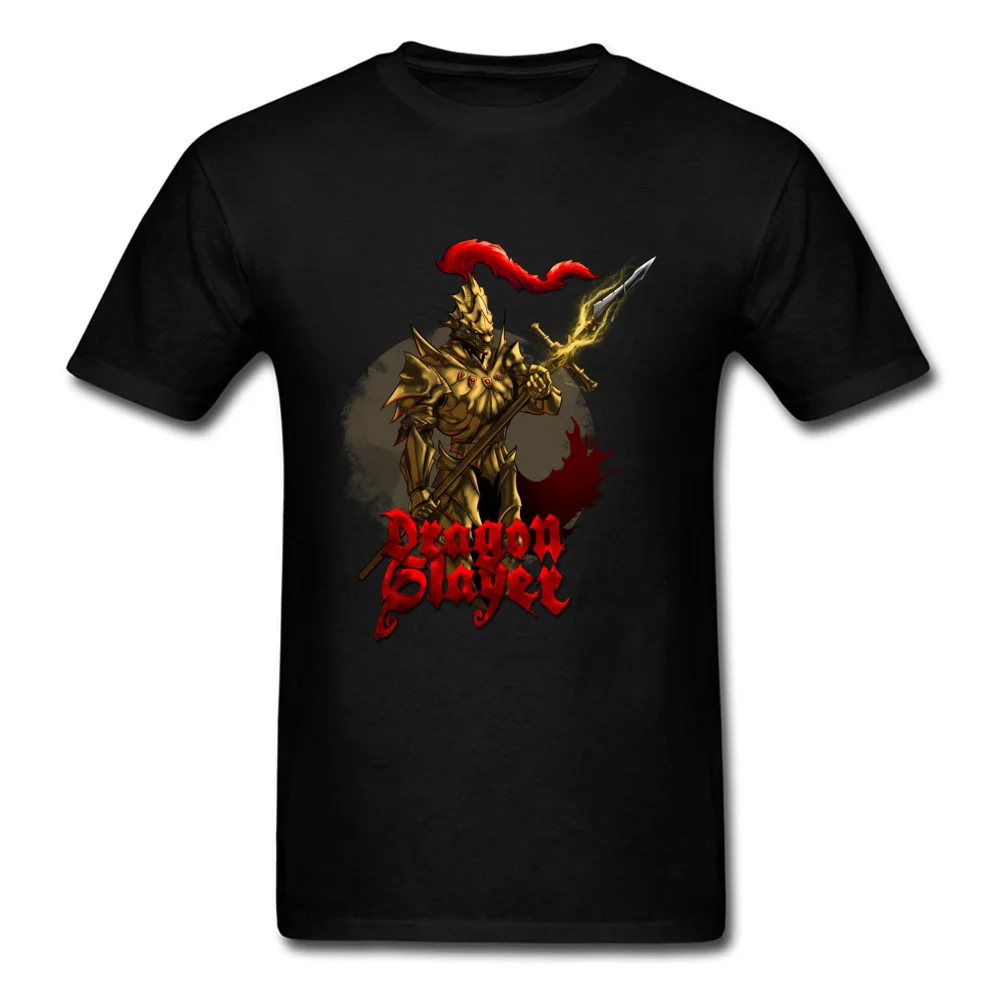 Dragon Slayer Ornstein топы футболки новейшие мужские из хлопка одежда для игр ретро воина