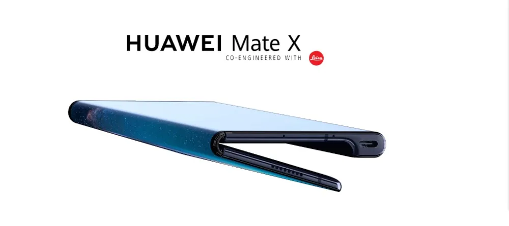 В, HuaWei mate X, сложенный экран, 5G, мобильный телефон Kirin 980 Balong 5000, Android 9,0, 8 Гб ram, 256 ГБ rom, 40.0MP, 5G, телефон