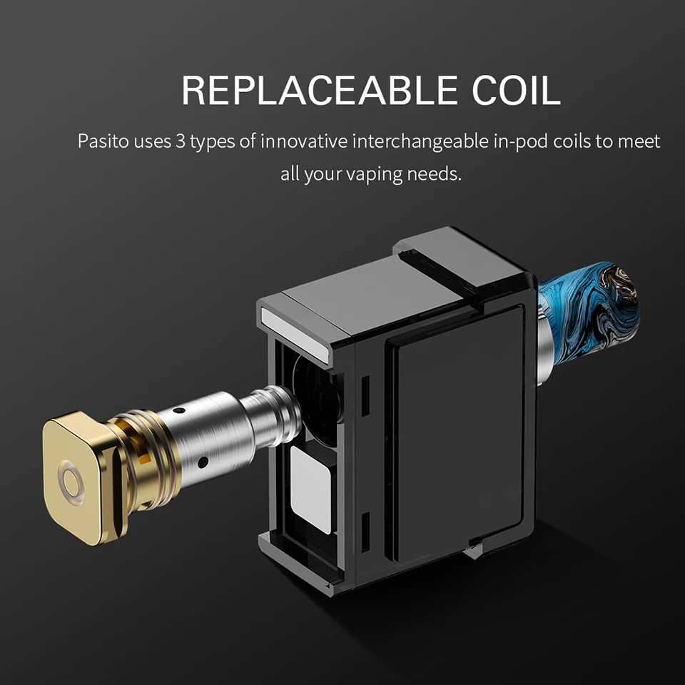 Smoant Pasito стартовый набор Pod Vape ручка 1100 мАч ремонтопригодная pod система 3 мл распылитель MTL DTL Vape комплект vs Orion DNA Jester
