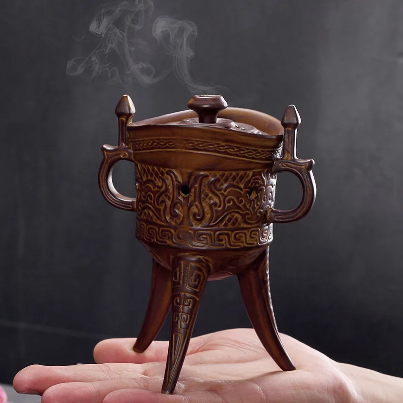 Керамическая палочка для благовоний ретро Tripodia|ceramic censer|incense coil holdertower incense burner |