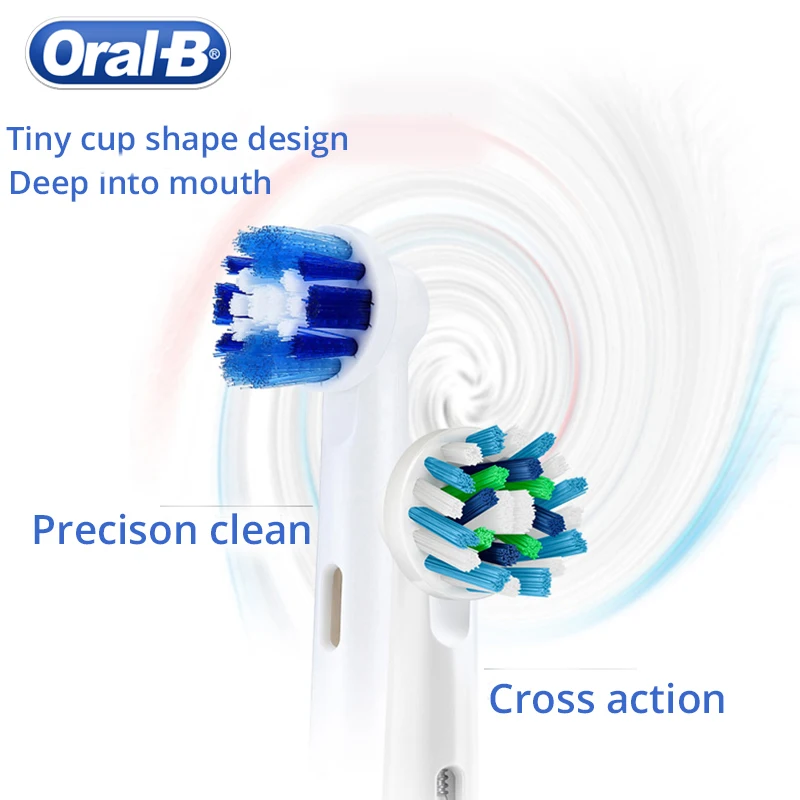 Электрическая зубная щетка Oral B Vitality D12 набор зубных щеток с подходящими сменными