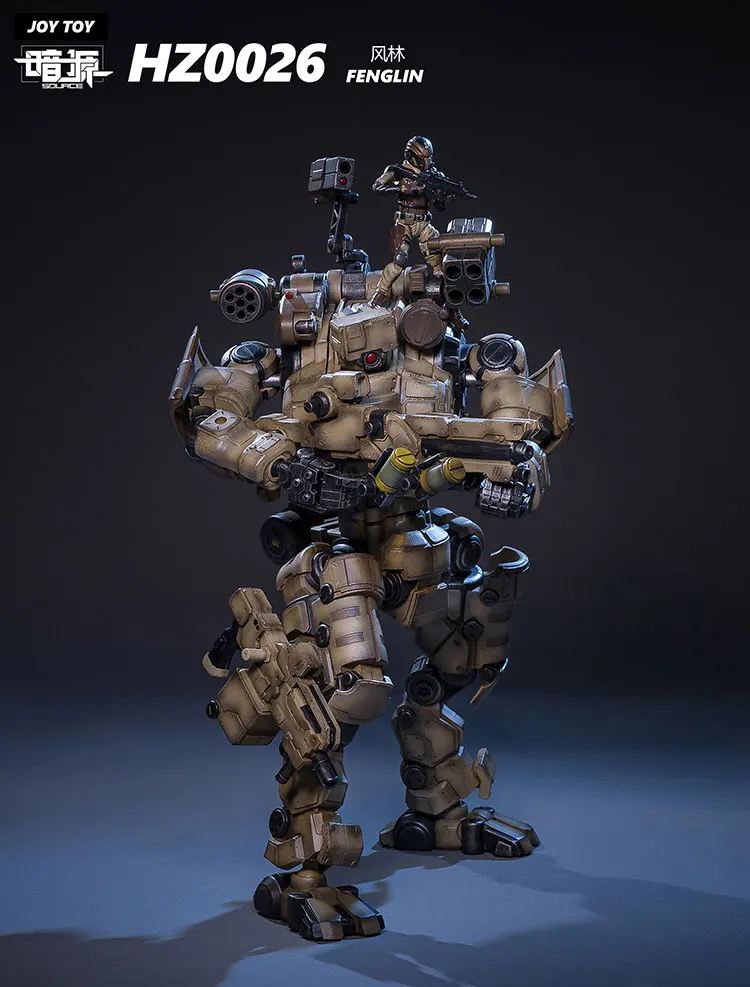 JOY TOY 1:27 фигурка робот военный солдат набор 4rd поколения подарок на день рождения игрушка(простая упаковка) RE009